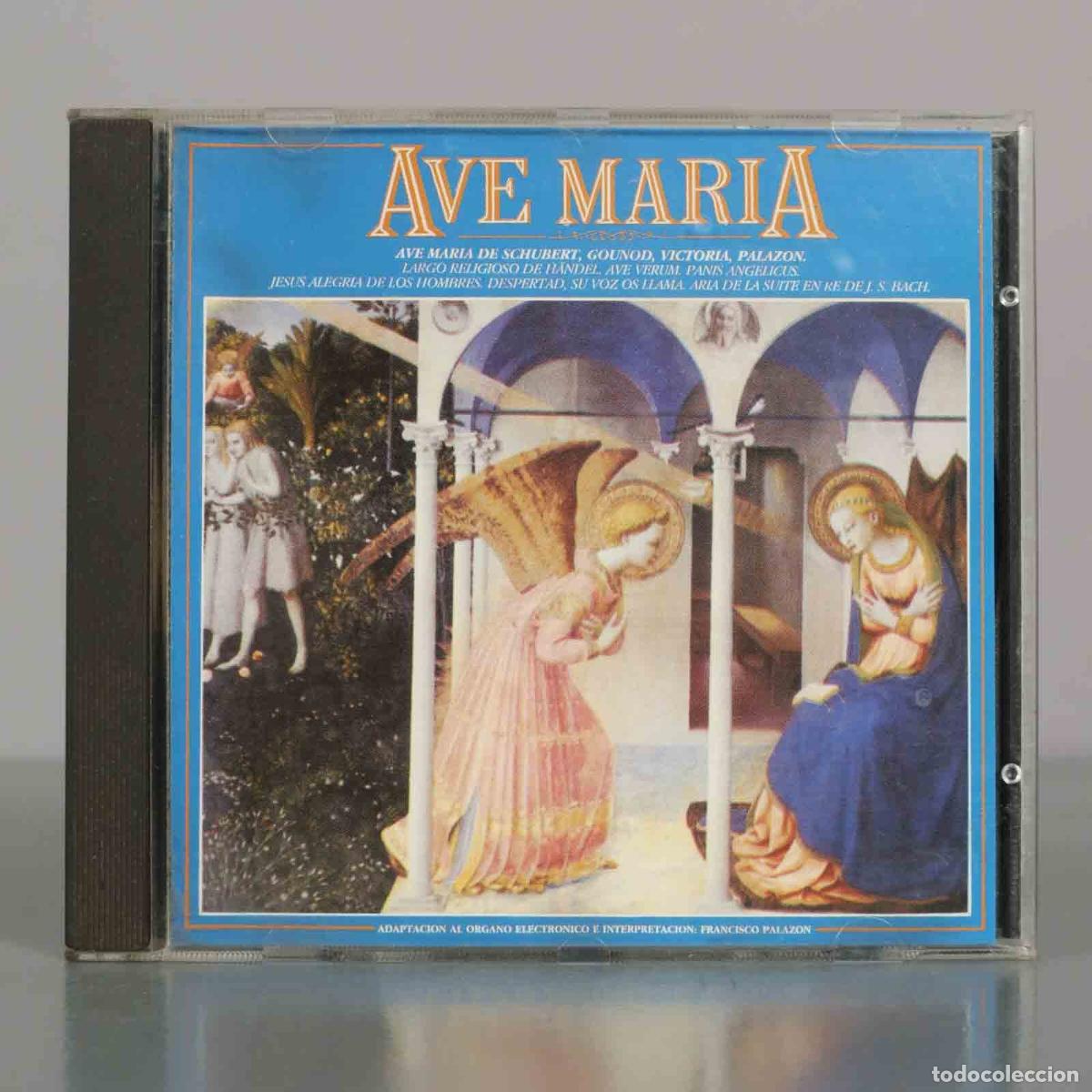 CDs de M&uacute;sica: CD. Ave Mar&iacute;a - Francisco Palaz&oacute;n, F. Palaz&oacute;n - Adaptaci&oacute;n al &oacute;rgano electr&oacute;nico