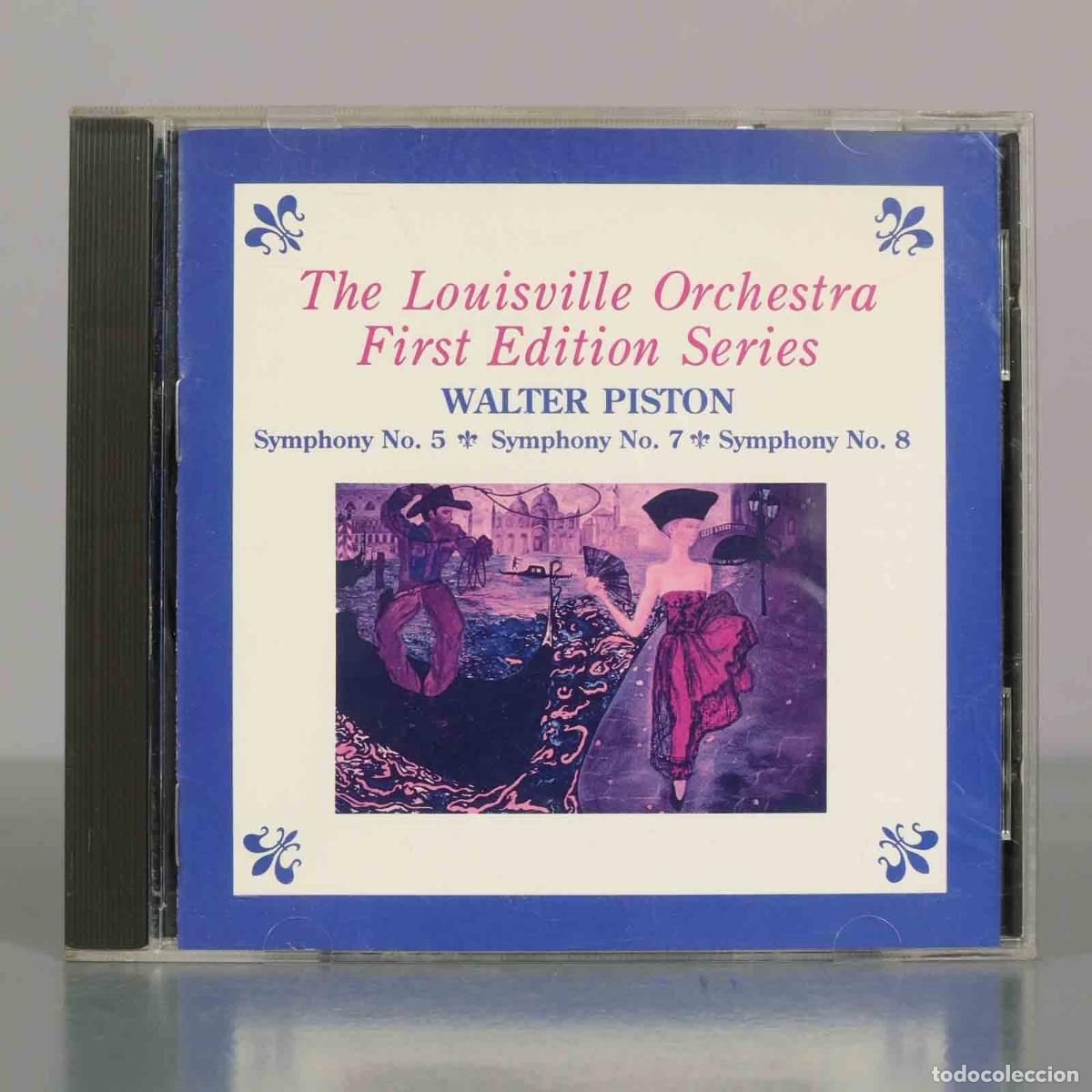 CDs de M&uacute;sica: CD. The Louisville Orchestra First Edition Series - Walter Piston - Symphony No. 5, Symphony No. 7,