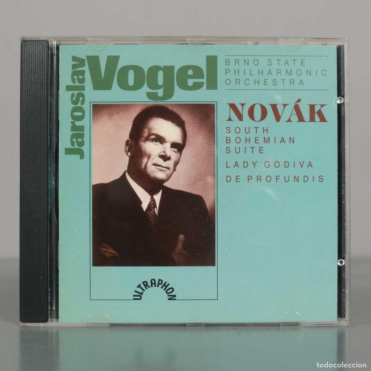 CDs de M&uacute;sica: CD. Nov&aacute;k: South Bohemian Suite, Lady Godiva, De Profundis - V&iacute;tězslav Nov&aacute;k, Jaroslav Vogel, Brno