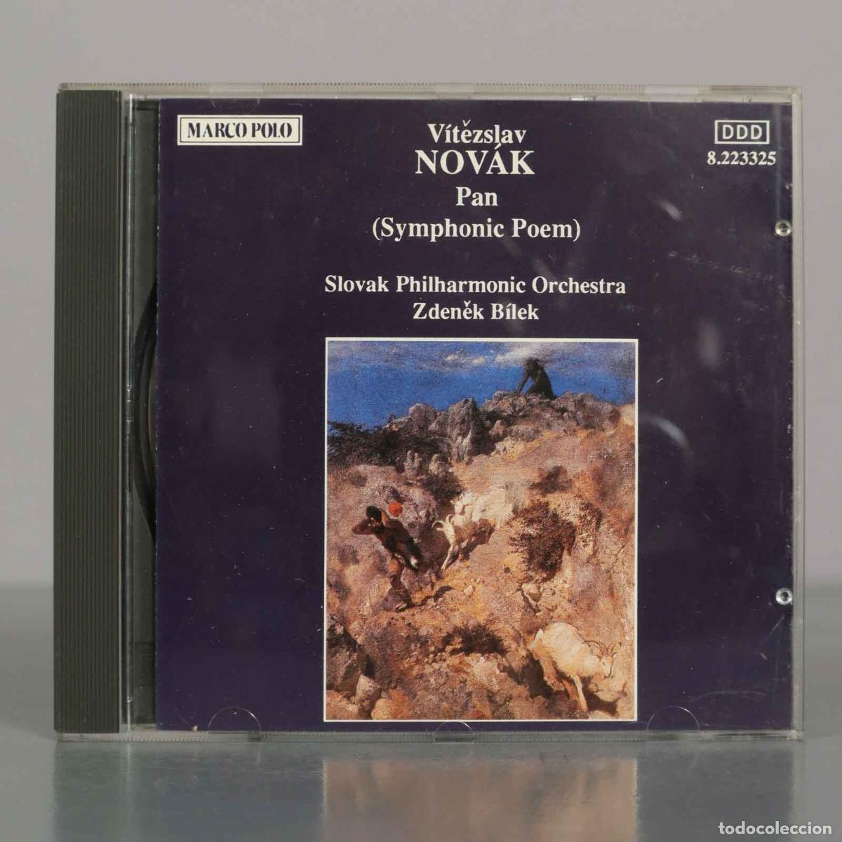 CDs de M&uacute;sica: CD. Pan (Symphonic Poem) - V&iacute;tězslav Nov&aacute;k, Slovak Philharmonic Orchestra, Zdeněk B&iacute;lek