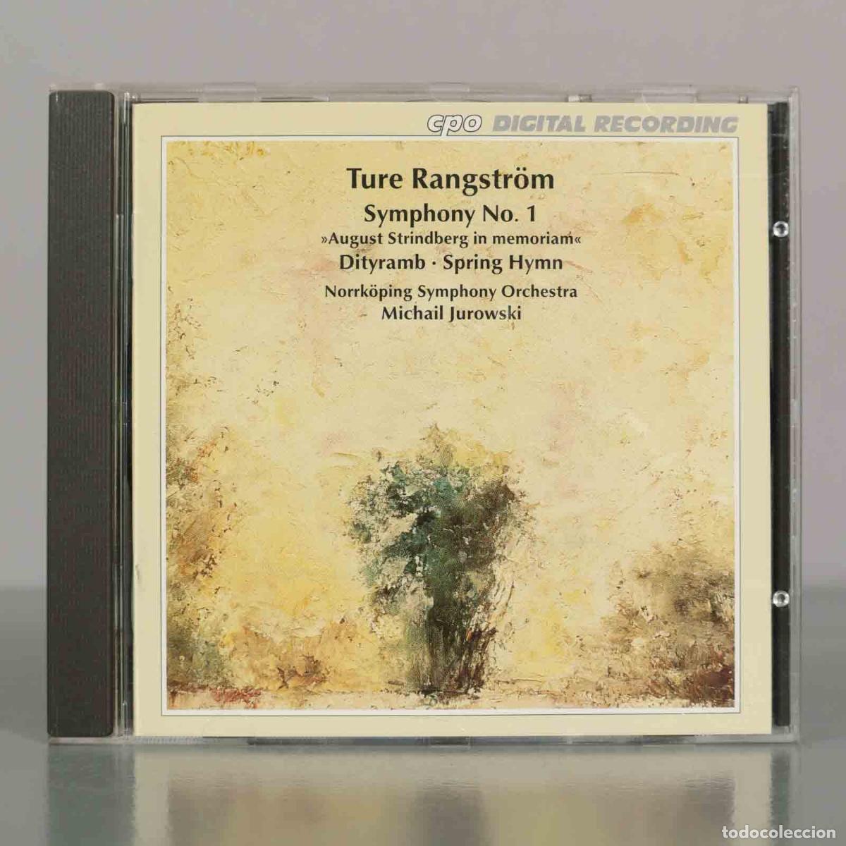 CDs de M&uacute;sica: CD. Ture Rangstr&ouml;m - Symphony No. 1, Dityramb, Spring Hymn - Norrk&ouml;ping Symphony Orchestra, Jurowski