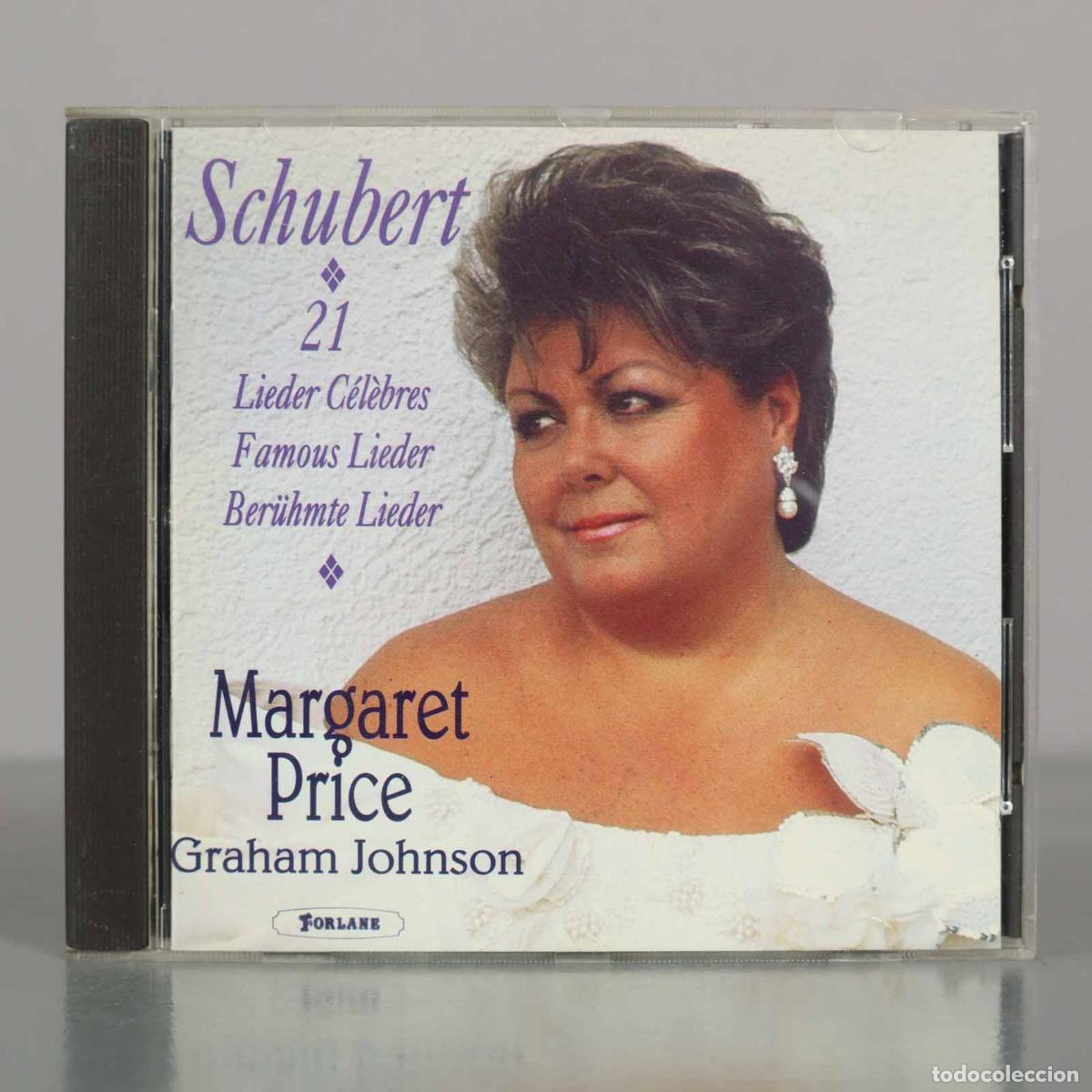 CDs de M&uacute;sica: CD. Schubert: 21 Lieder C&eacute;l&egrave;bres - Margaret Price, Graham Johnson