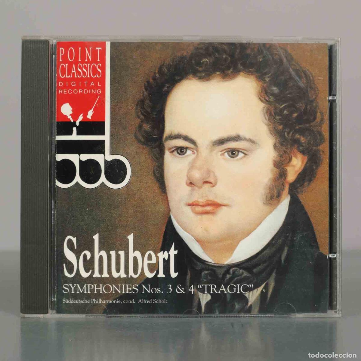 CDs de M&uacute;sica: CD. Schubert - Symphonies Nos. 3 and 4 - S&uuml;ddeutsche Philharmonie, Alfred Scholz