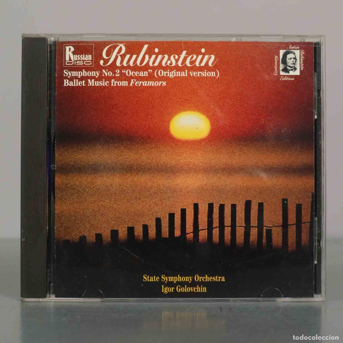 CDs de M&uacute;sica: CD. Rubinstein - Symphony No. 2 Ocean, Ballet Music from Feramors - State Orchestra, Golovchin