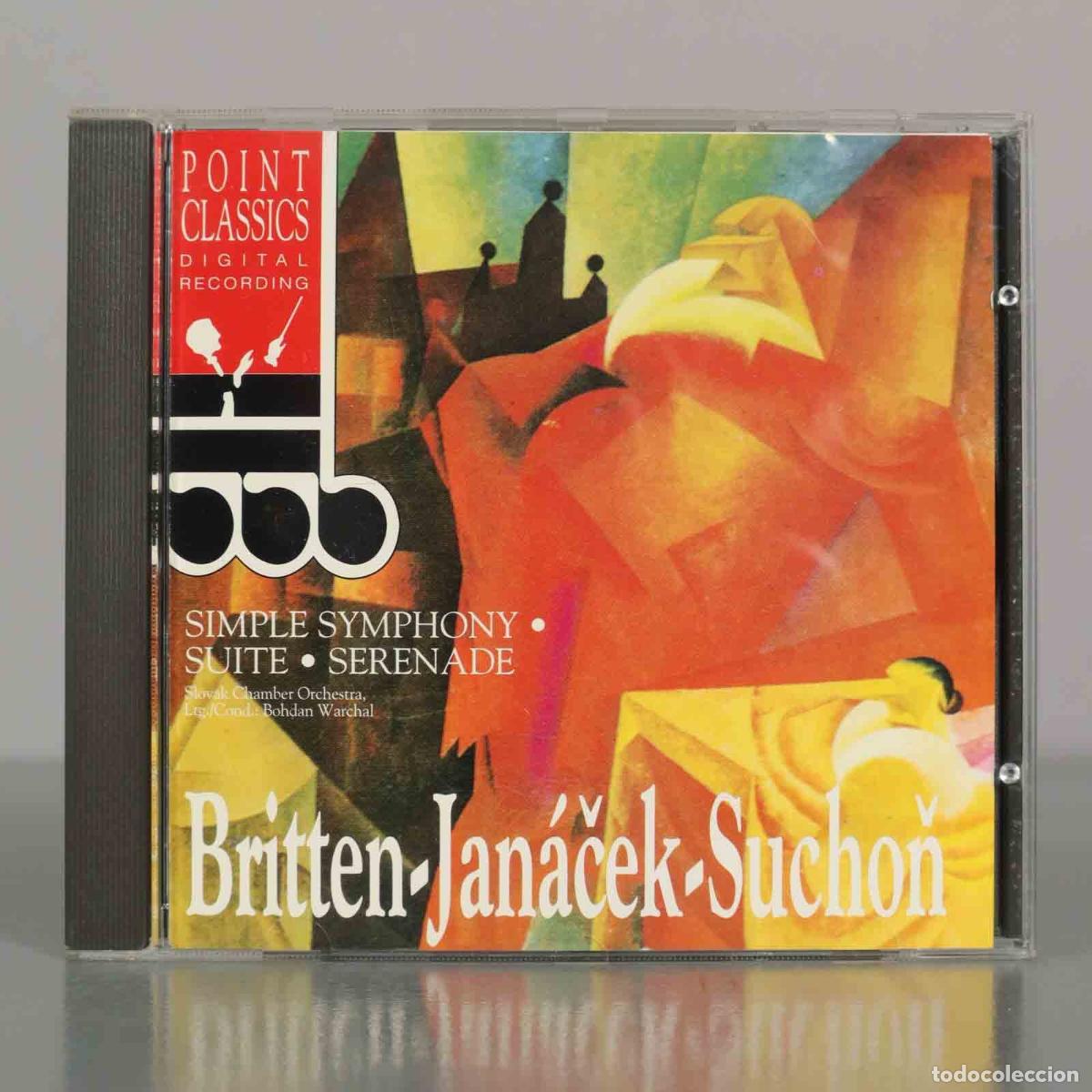 CDs de M&uacute;sica: CD. Britten, Jan&aacute;ček, Suchoň - Simple Symphony, Suite, Serenade - Slovak Chamber Orchestra, Warchal