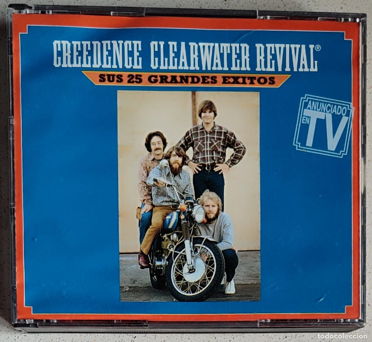 CDs de M&uacute;sica: CREEDENCE CLEARWATER REVIVAL - SUS 25 GRANDES EXITOS (2CD) 1995 - RECOPILATORIO