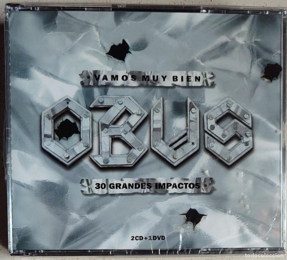CDs de M&uacute;sica: OBUS - VAMOS MUY BIEN - 30 GRANDES IMPACTOS (2CD+DVD) 2006 - RE. RECOPILATORIO - PRECINTADO