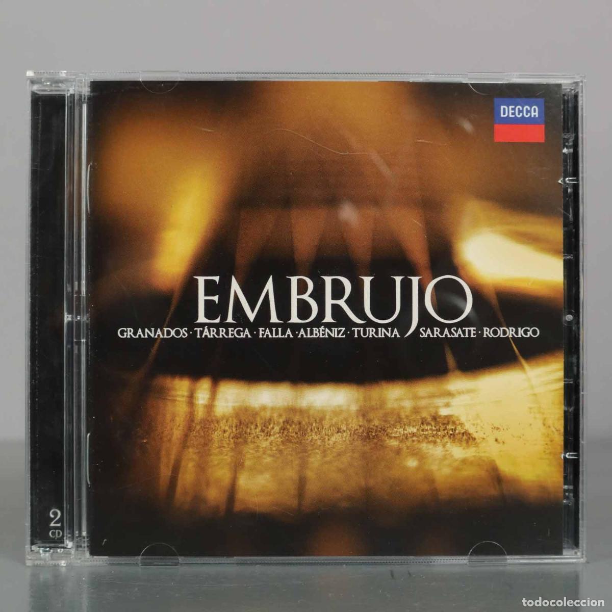 CDs de M&uacute;sica: CD. Embrujo - Granados, T&aacute;rrega, Falla, Alb&eacute;niz, Turina, Sarasate, Rodrigo