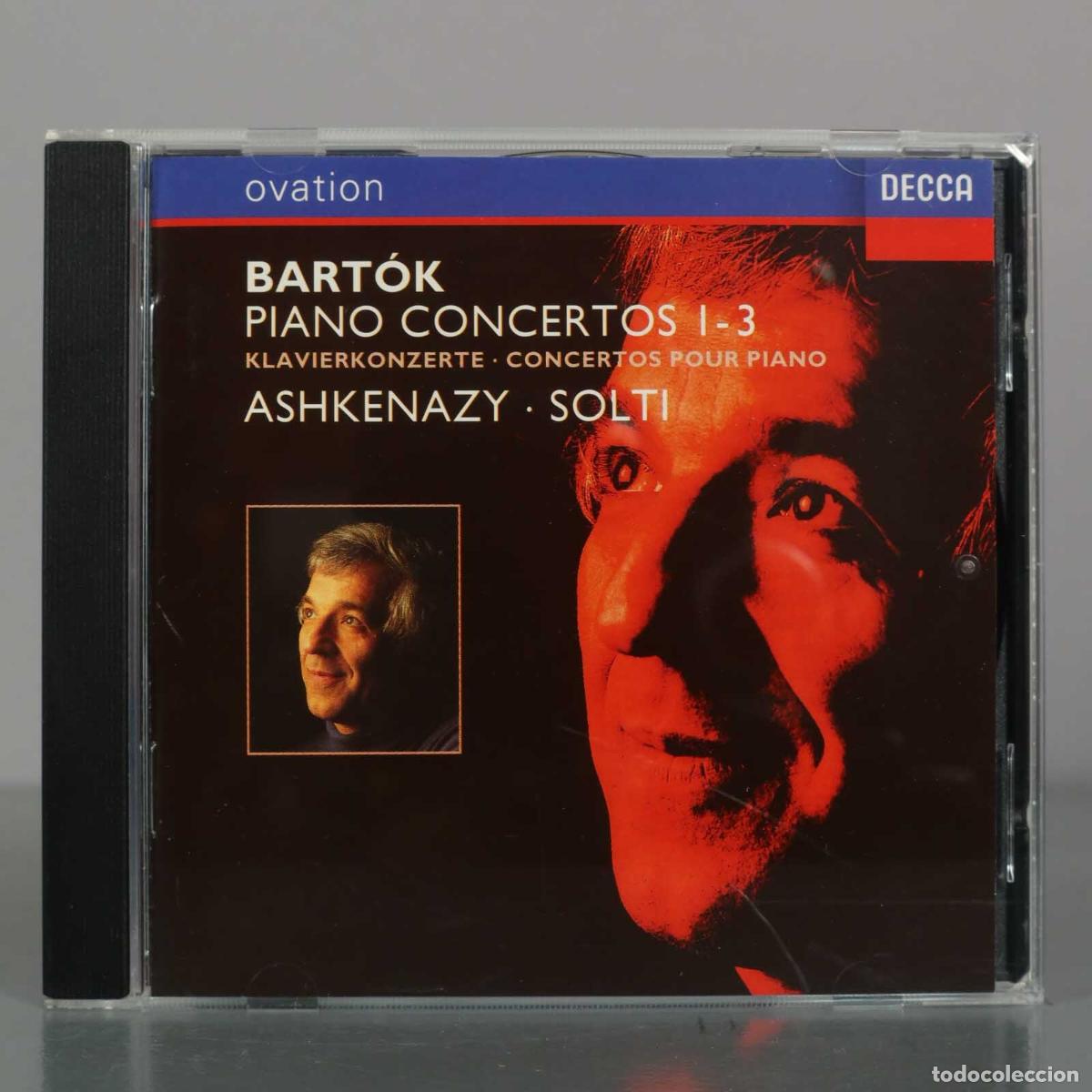 CDs de M&uacute;sica: CD. Bart&oacute;k - Piano Concertos 1-3 - Vladimir Ashkenazy, Sir Georg Solti, London Philharmonic Orchest