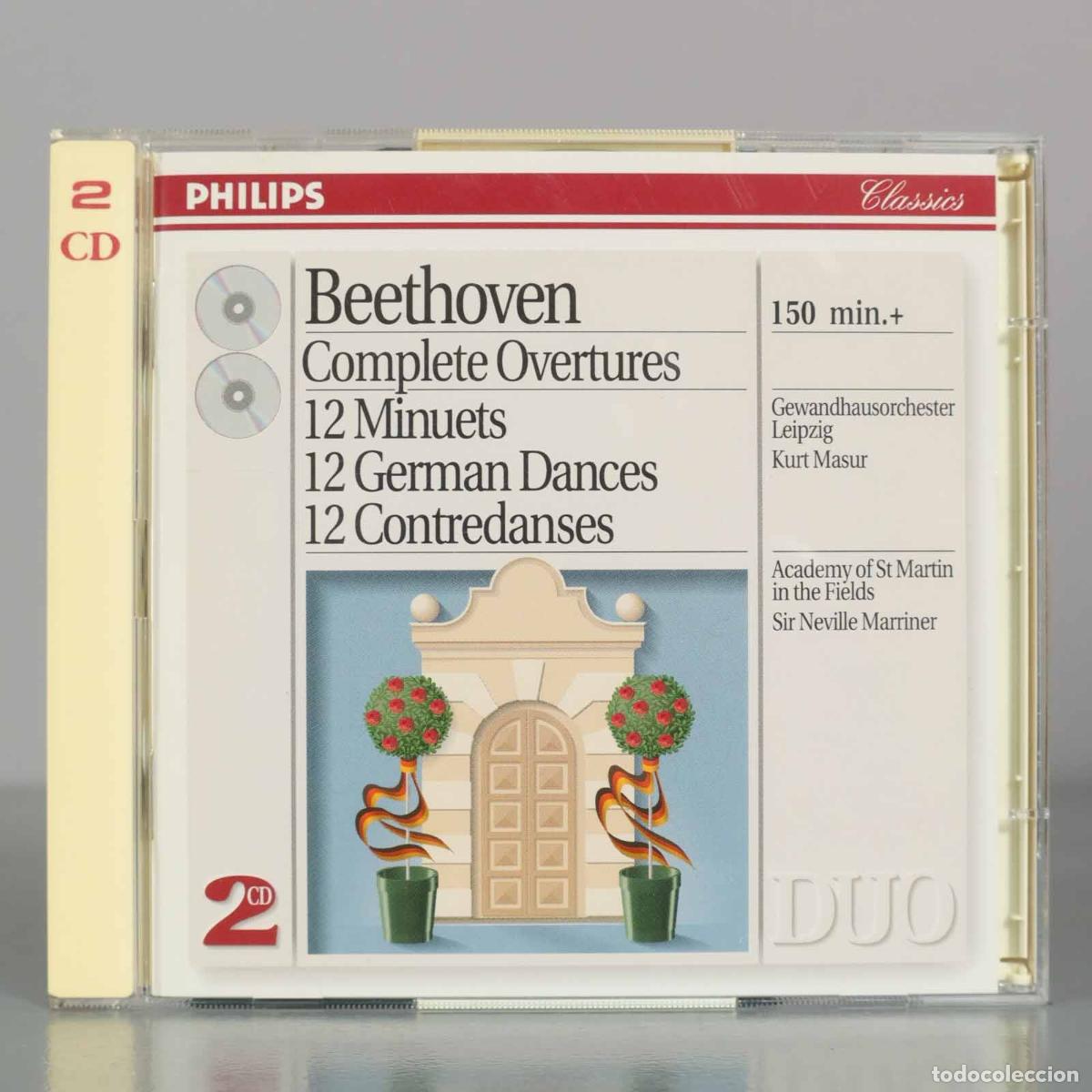 CDs de M&uacute;sica: CD. Beethoven - Complete Overtures, 12 Minuets, 12 German Dances, 12 Contredanses - Marriner