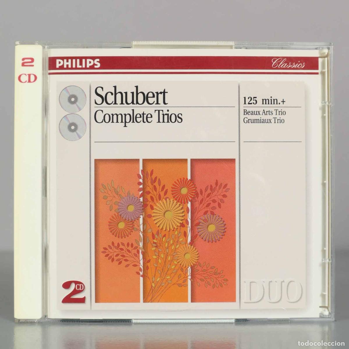 CDs de M&uacute;sica: CD. Schubert: Complete Trios - Beaux Arts Trio, Grumiaux Trio