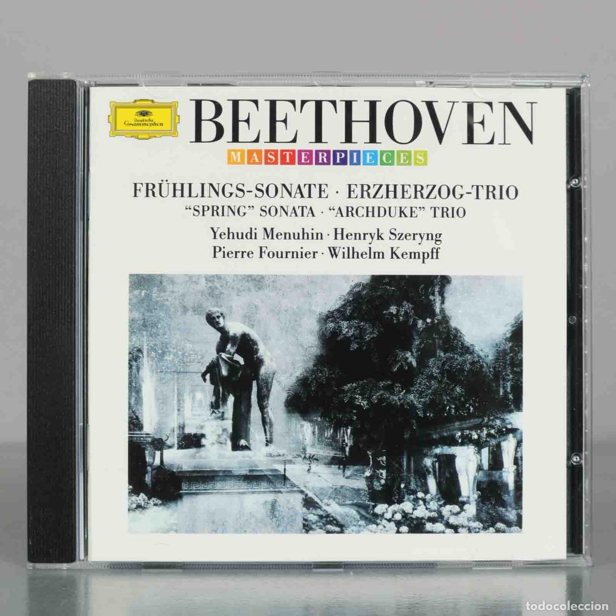 CDs de M&uacute;sica: CD. Beethoven - Fr&uuml;hlings-Sonate, Erzherzog-Trio - Menuhin, Henryk Szeryng, Fournier, Kempff