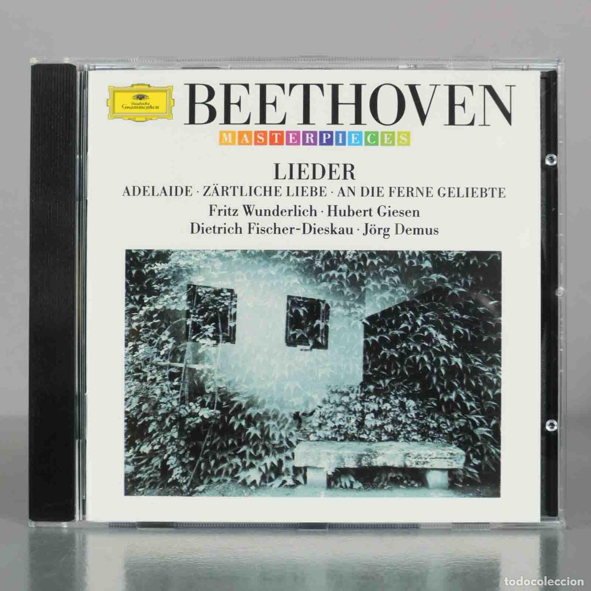CDs de M&uacute;sica: CD. Beethoven Masterpieces - Lieder - Fritz Wunderlich, Hubert Giesen, Dietrich Fischer-Dieskau, J&ouml;