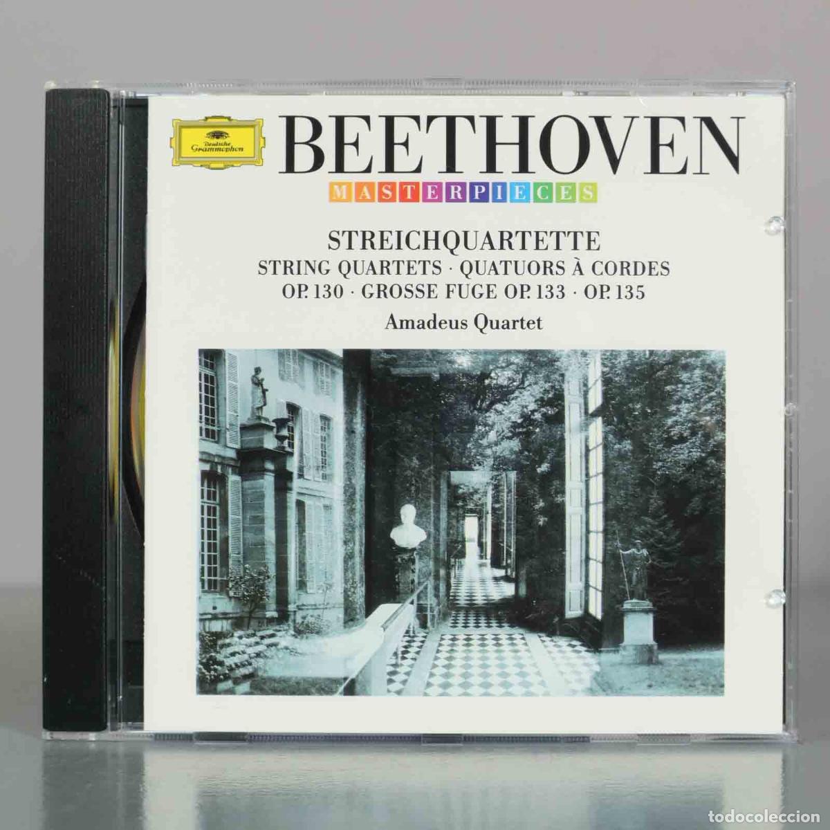 CDs de M&uacute;sica: CD. Streichquartette Op. 130, Grosse Fuge Op. 133, Op. 135 - Beethoven - Amadeus Quartet