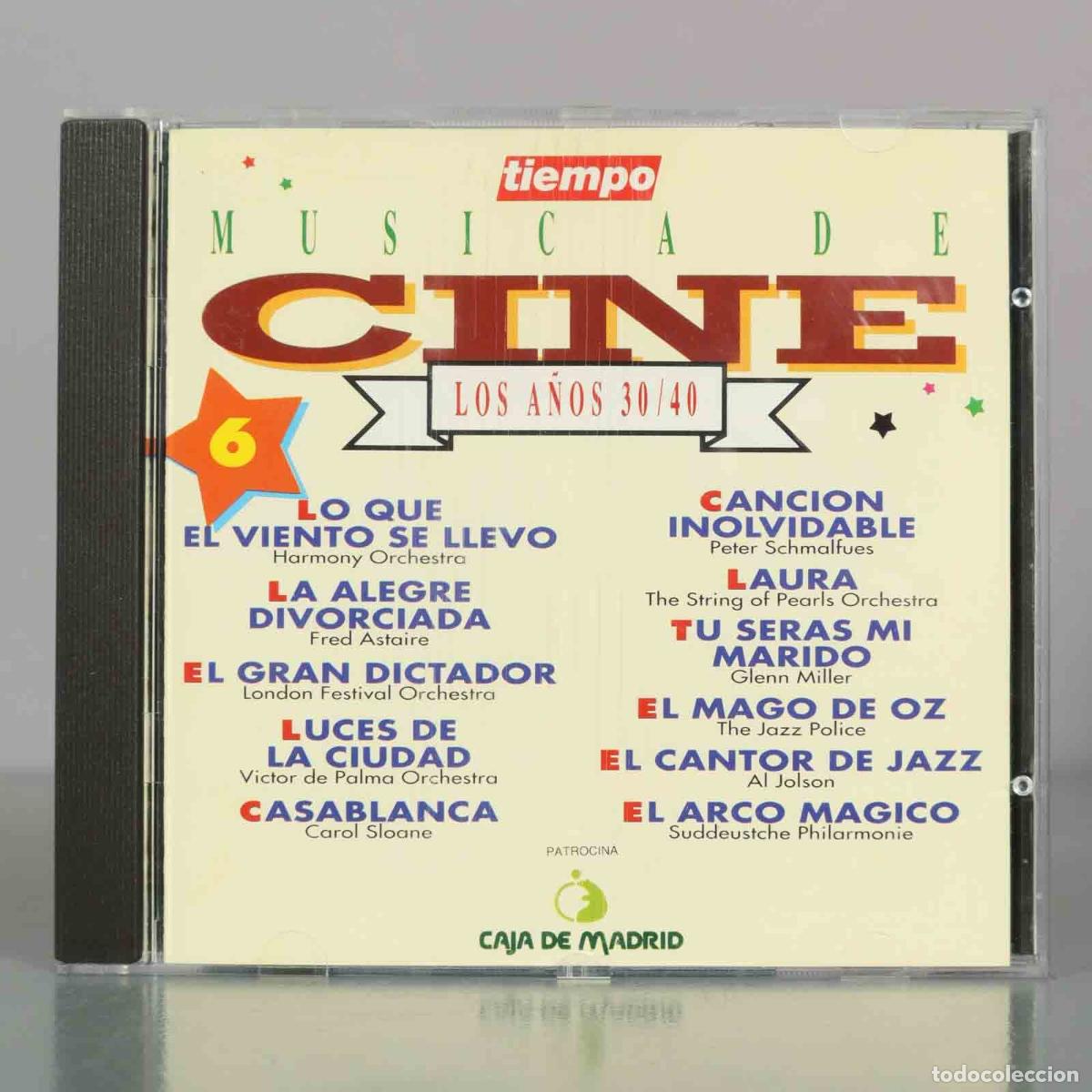 CDs de M&uacute;sica: CD. M&uacute;sica de cine - Los A&ntilde;os 30/40 - Vol. 6 - Varios artistas