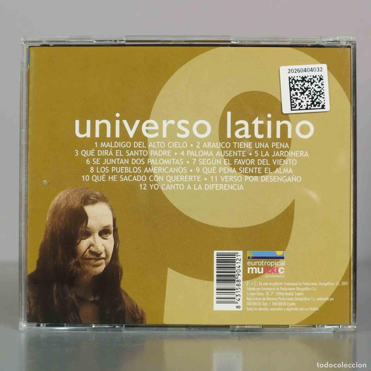CDs de m&uacute;sica: CD. Universo Latino 9 - Violeta Parra - Foto 2