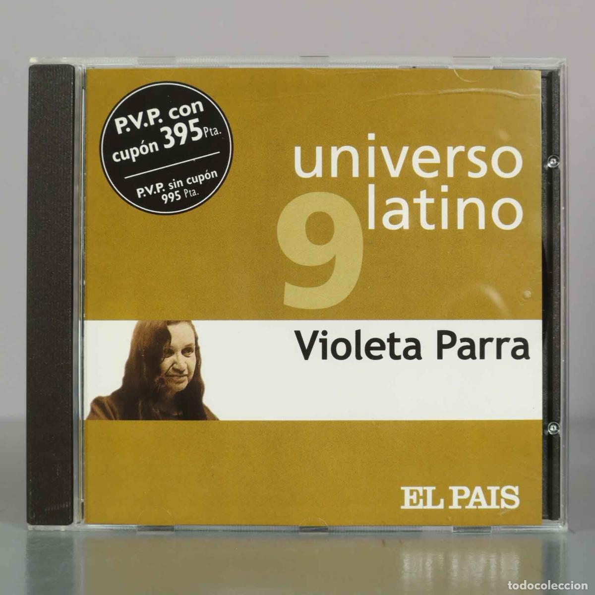 CDs de m&uacute;sica: CD. Universo Latino 9 - Violeta Parra - Foto 1