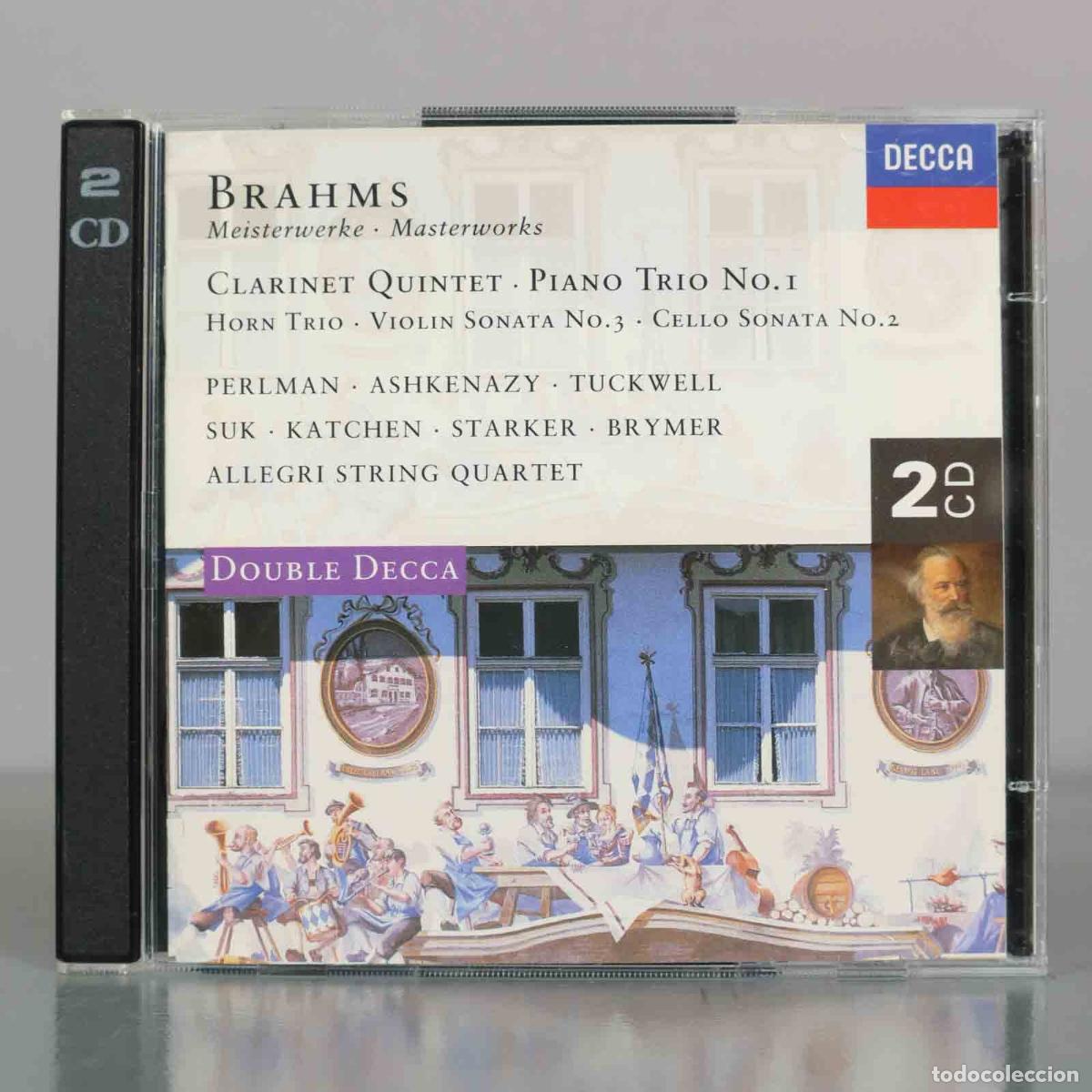 CDs de M&uacute;sica: CD. Brahms: Meisterwerke - Clarinet Quintet, Piano Trio No. 1, Horn Trio, Violin Sonatas BYMER