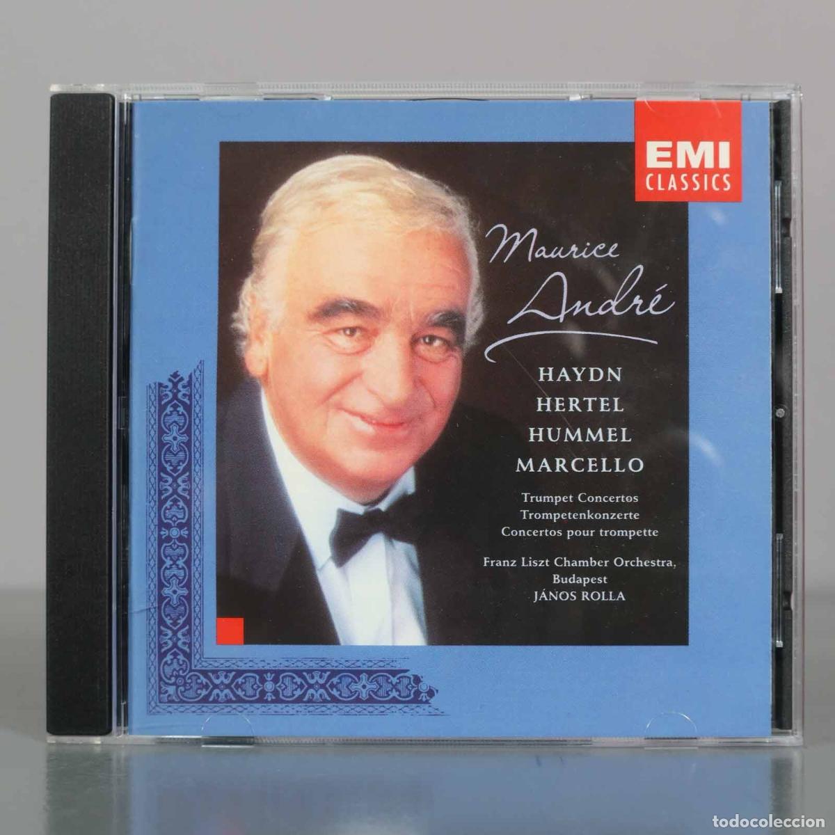 CD di Musica: CD. Trumpet Concertos - Maurice Andr&eacute;, J&aacute;nos Rolla, Franz Liszt Chamber Orchestra - Haydn, Hertel,