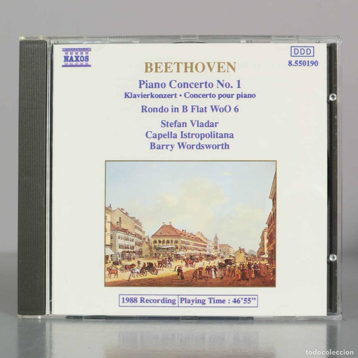 CD di Musica: CD. Beethoven: Piano Concerto No. 1, Rondo in B Flat WoO 6 - Stefan Vladar, Wordsworth