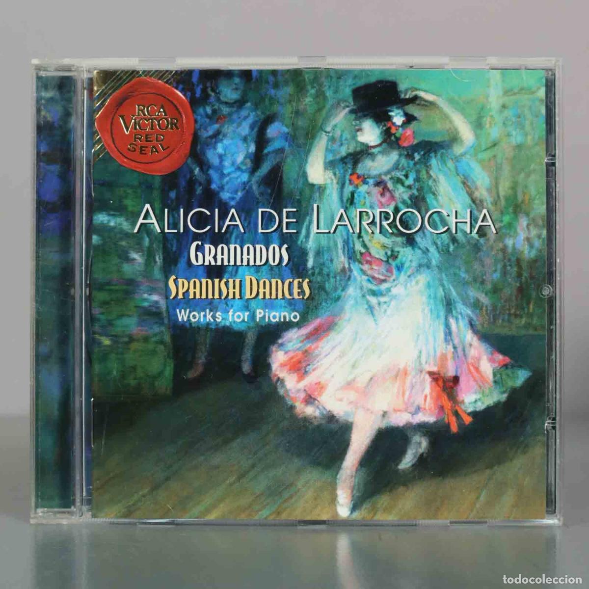 CDs de M&uacute;sica: CD. Granados: Spanish Dances. Danzas Espa&ntilde;olas. Valses Po&eacute;ticos - Alicia de Larrocha, Enrique Grana
