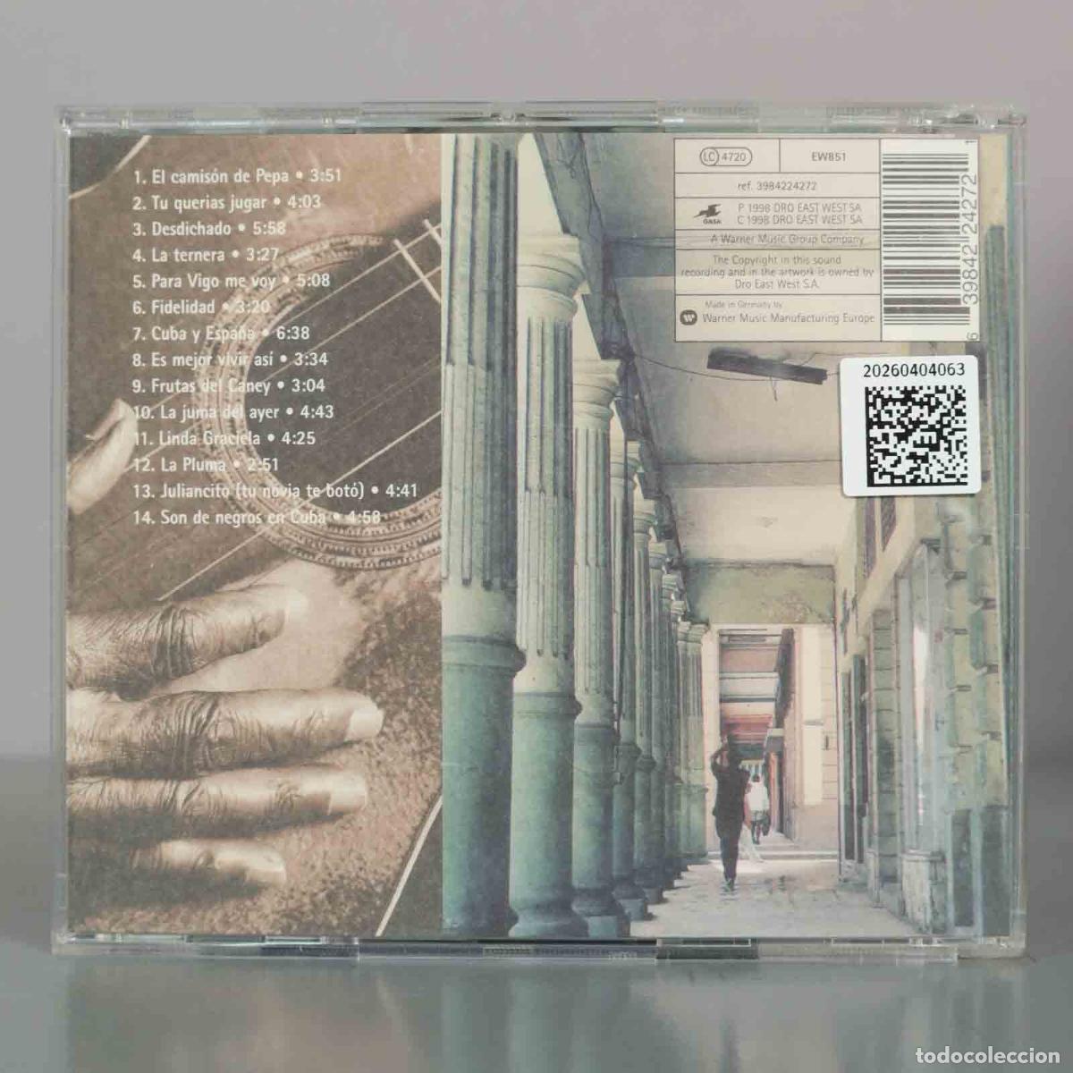 CDs de m&uacute;sica: CD. Compay Segundo - Lo mejor de la vida - Foto 2