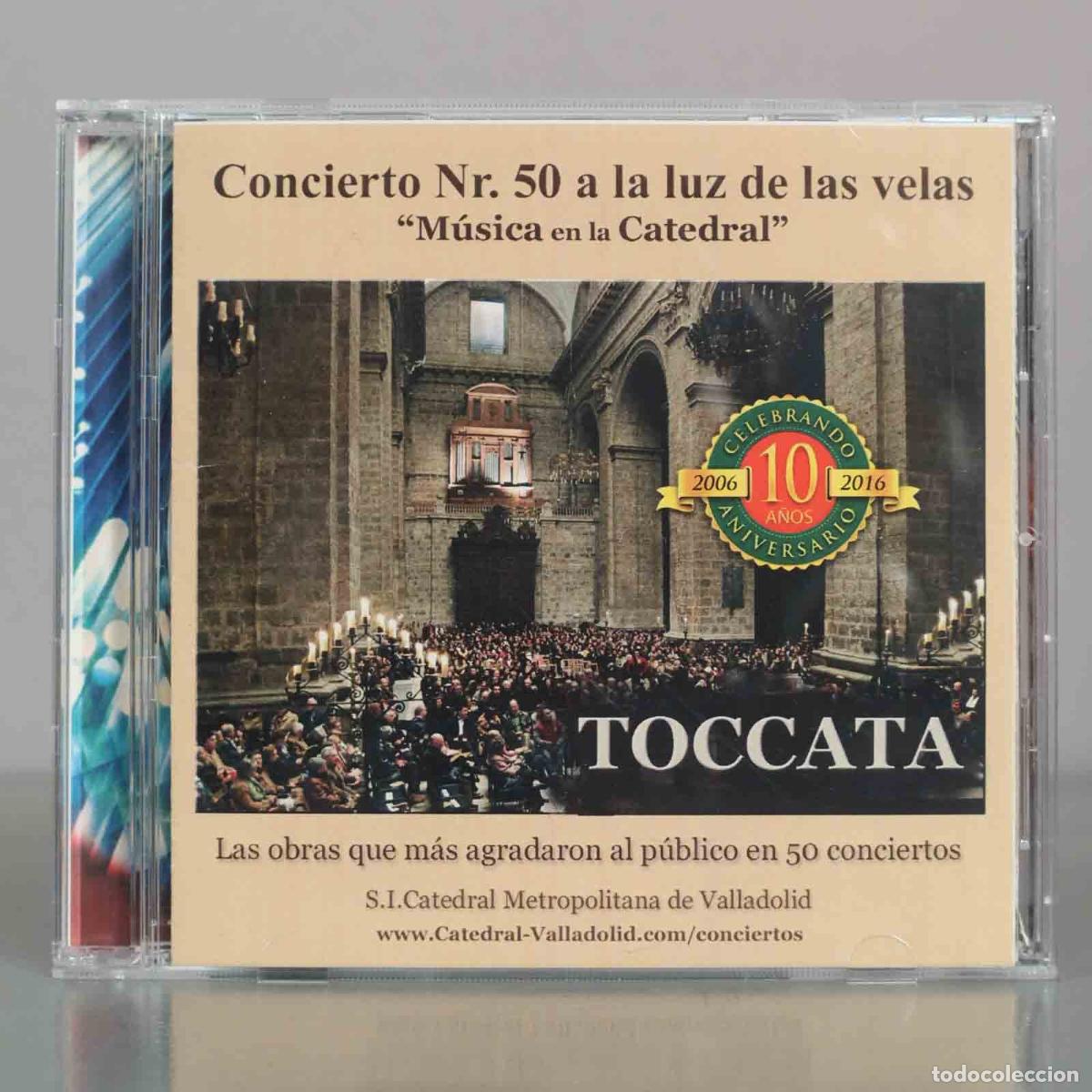 CD di Musica: CD. Concierto Nr. 50 a la luz de las velas - M&uacute;sica en la Catedral - Toccata - Pilar Cabrera