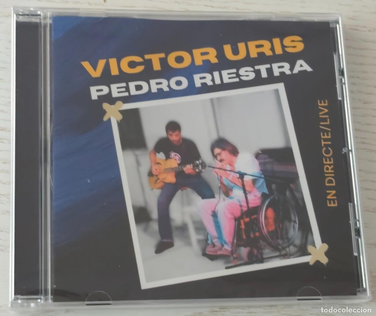 CD de M&uacute;sica: CD PRECINTADO: VICTOR URIS & PEDRO RIESTRA - En directe / Live (BABE DON'T YOU TEAR MY CLOTHES /...)