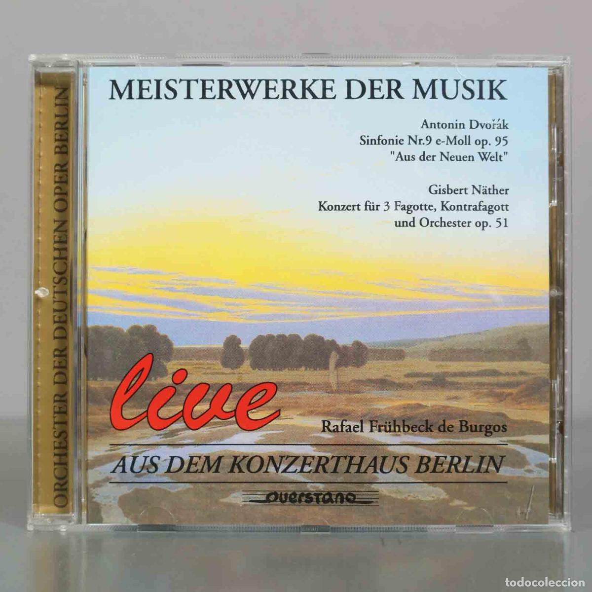 CD de M&uacute;sica: CD. Meisterwerke der Musik - Anton&iacute;n Dvoř&aacute;k, Gisbert N&auml;ther - Orchester der Deutschen Oper Berlin,