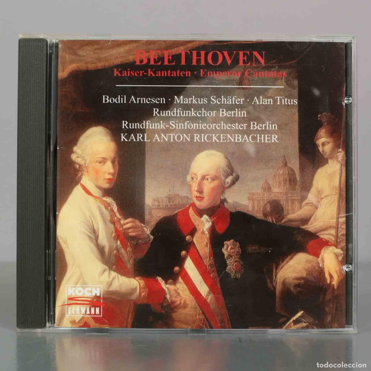 CD de M&uacute;sica: CD. Beethoven: Kaiser-Kantaten - Karl Anton Rickenbacher, Bodil Arnesen, Markus Sch&auml;fer, Alan Titus