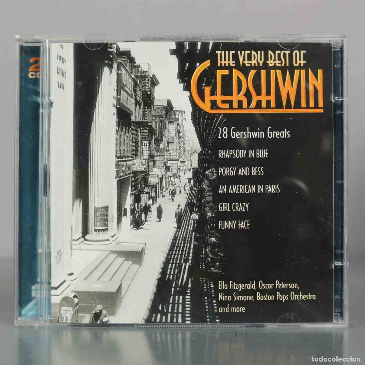 CDs de M&uacute;sica: CD. The Very Best of Gershwin - 28 Gershwin Greats - George Gershwin, Oscar Peterson, Ella Fitzgera