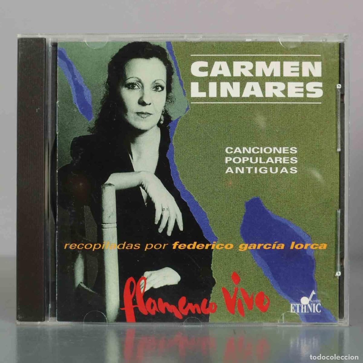 CDs de M&uacute;sica: CD. Canciones Populares Antiguas - Recopiladas por Federico Garc&iacute;a Lorca - Carmen Linares