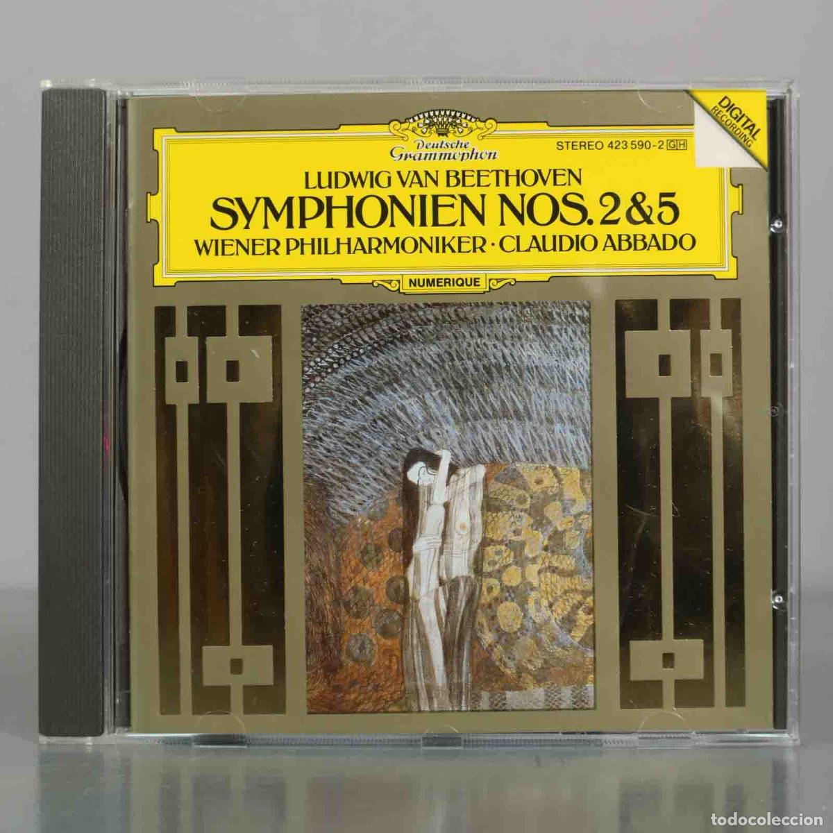 CDs de M&uacute;sica: CD. Ludwig van Beethoven - Symphonien Nos. 2 and 5 - Wiener Philharmoniker, Claudio Abbado