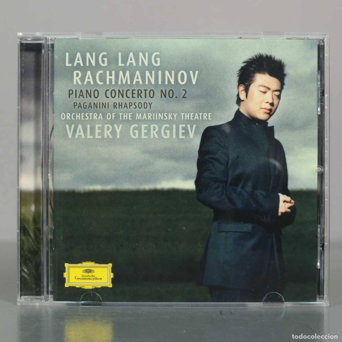 CDs de M&uacute;sica: CD. Rachmaninov: Piano Concerto No. 2, Paganini Rhapsody - Lang Lang, GERGIEV