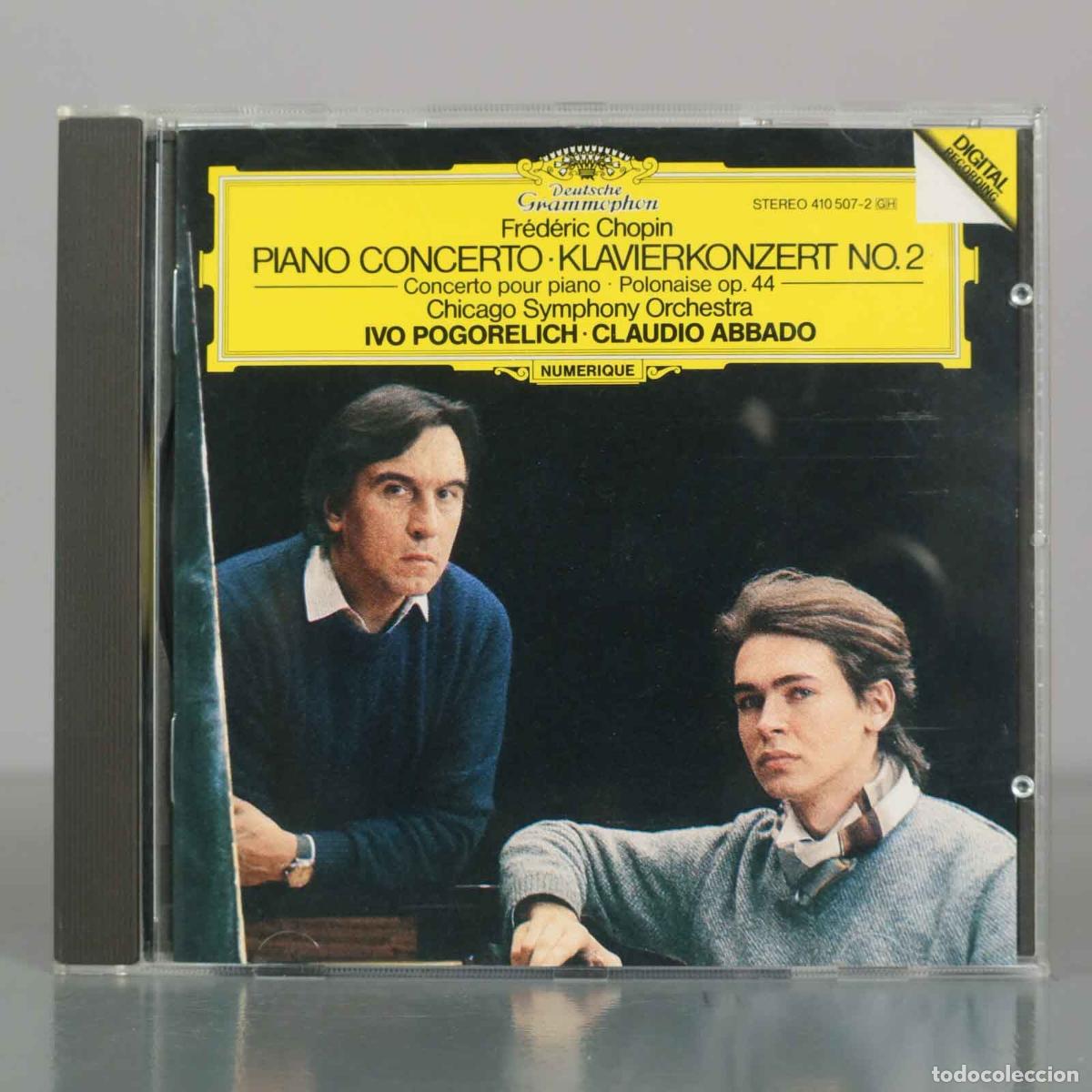 CDs de M&uacute;sica: CD. Fr&eacute;d&eacute;ric Chopin: Piano Concerto No. 2 - Polonaise Op. 44 - Chicago Symphony Orchestra, Abbado