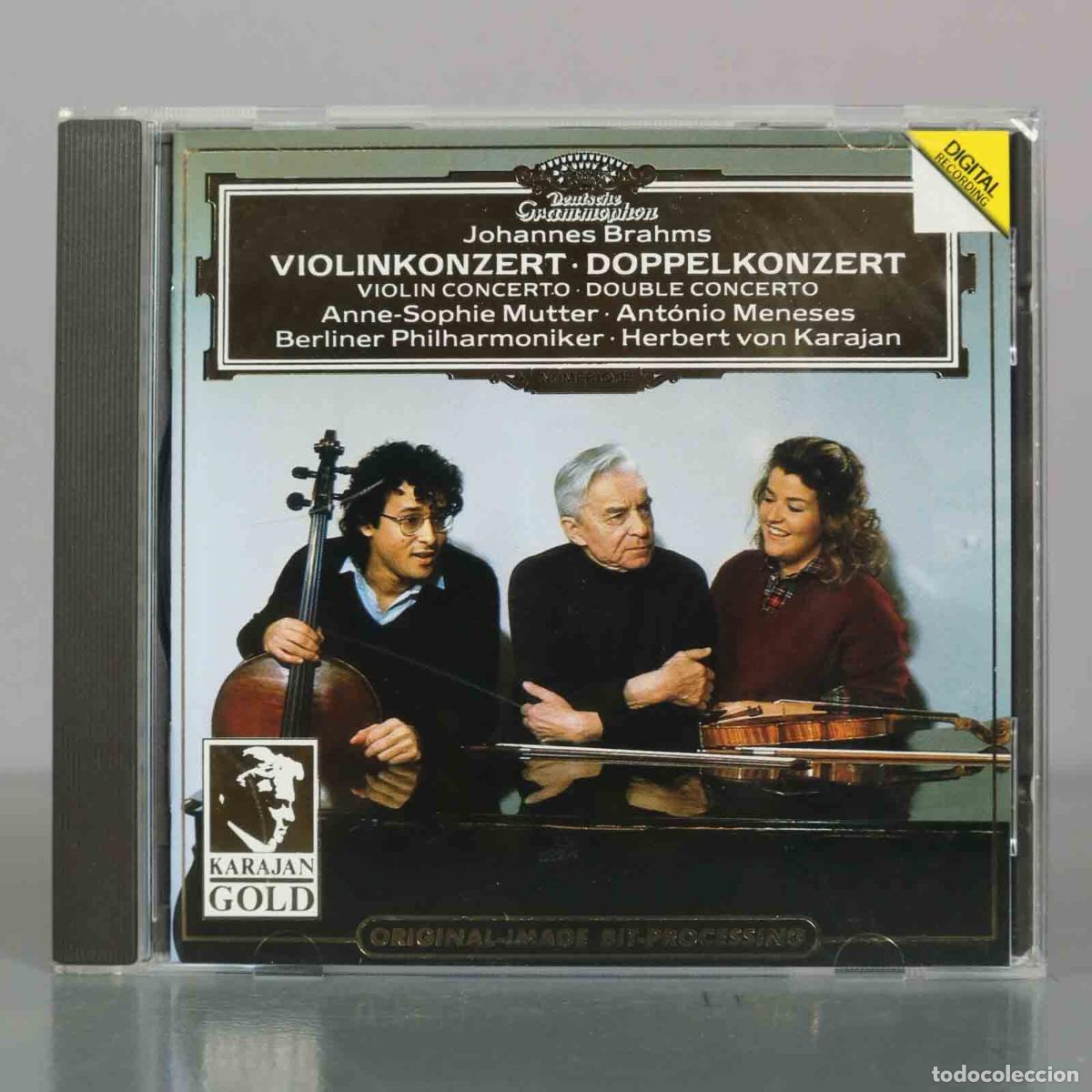 CDs de M&uacute;sica: CD. Brahms: Violinkonzert &middot; Doppelkonzert - Johannes Brahms - Anne-Sophie Mutter, Meneses, KARAJAN