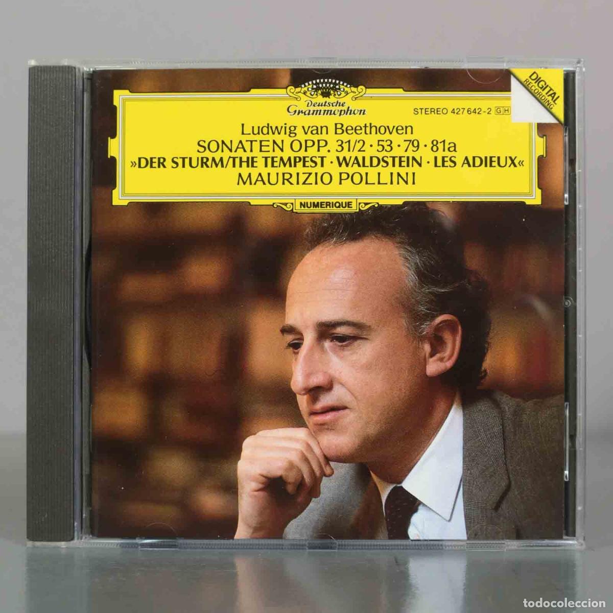 CDs de M&uacute;sica: CD. Beethoven: Sonaten Opp. 31/2, 53, 79, 81a - Maurizio Pollini