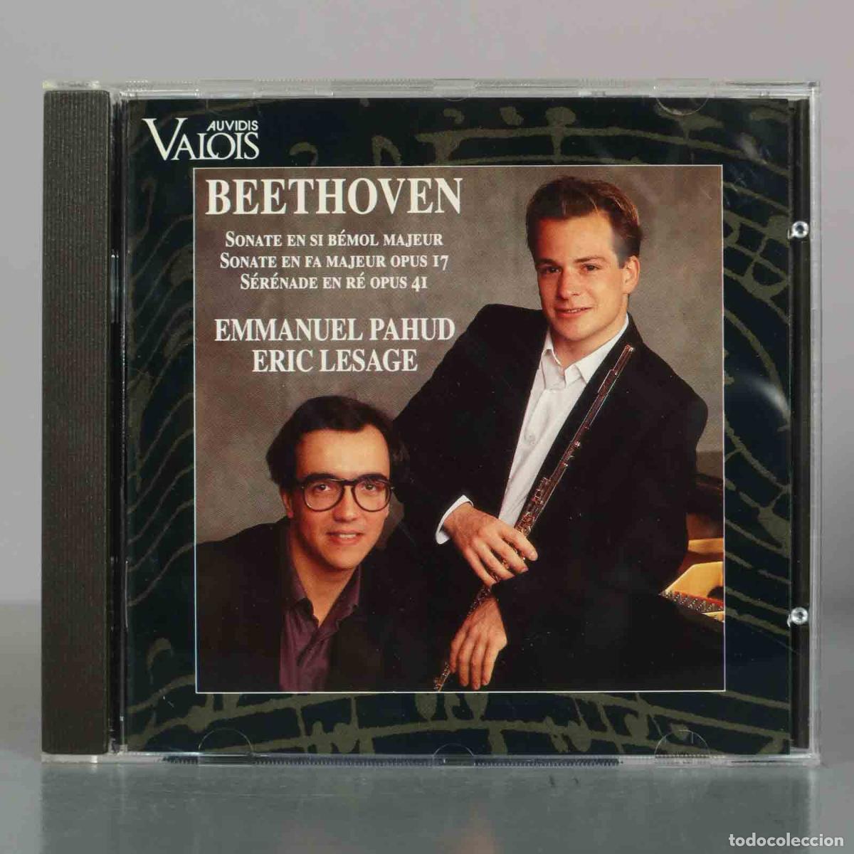 CDs de M&uacute;sica: CD. Beethoven: Works for Flute and Piano - Emmanuel Pahud, Eric Lesage
