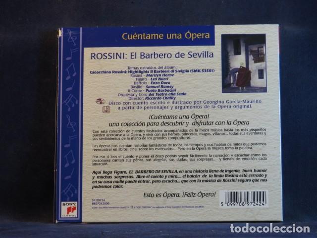CDs de m&uacute;sica: ROSSINI - EL BARBERO DE SEVILLA - CD - Foto 2