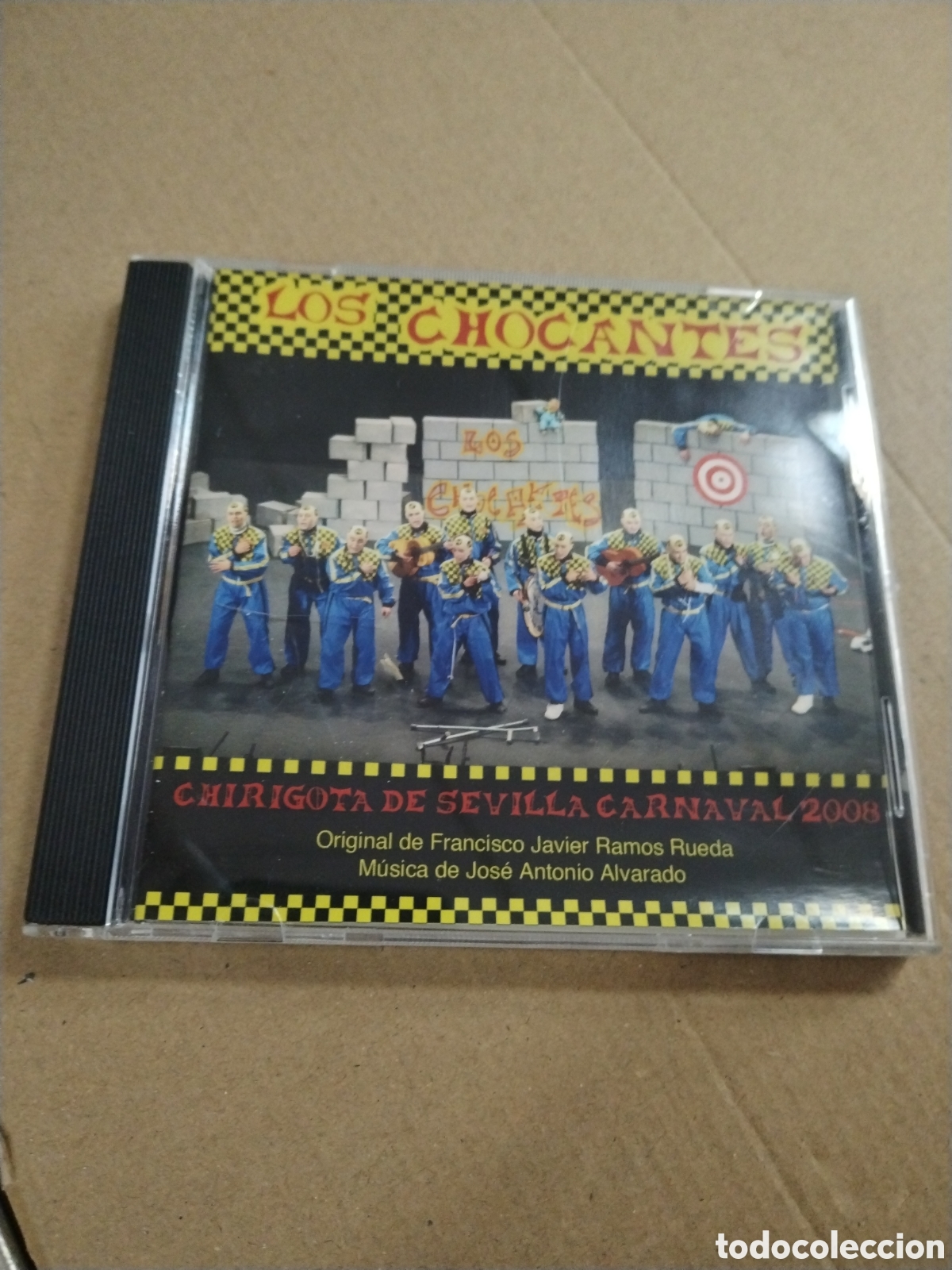 CDs de M&uacute;sica: Los Chocantes. Chirigota de Sevilla Carnaval 2008. CD