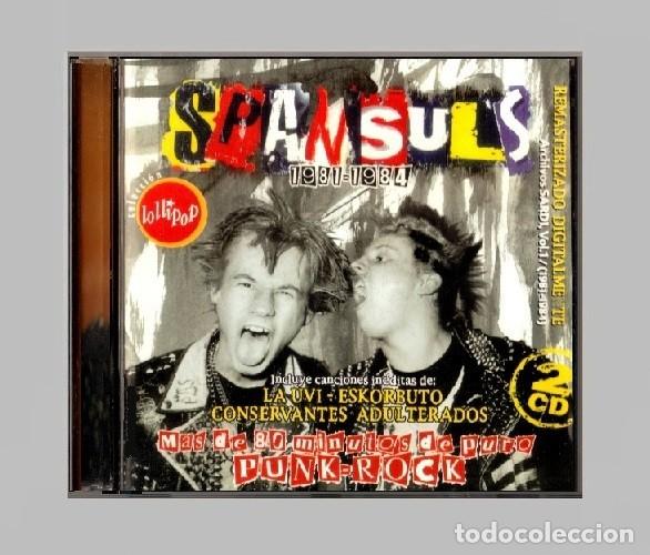 CDs de M&uacute;sica: �G144 - [DOBLE CD]. SPANSUL [1981-1984]. ESKORBUTO. LA UVI. CONSERVANTES ADULTERADOS. PUNK. ROCK.