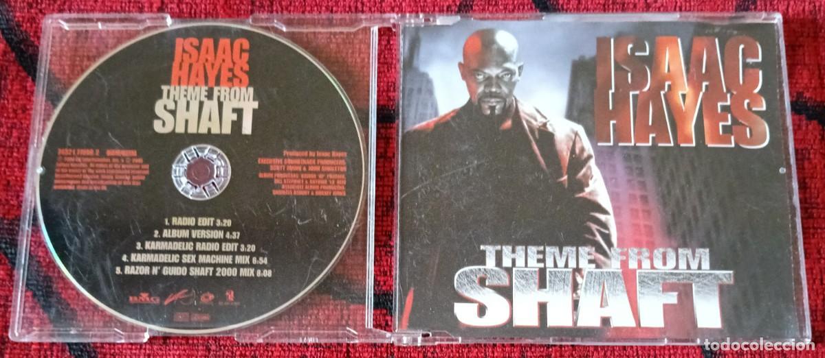 CDs de m&uacute;sica: ISAAC HAYES ** Theme From Shaft ** CD SINGLE 2000 - Foto 1