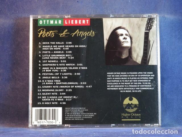 CDs de m&uacute;sica: OTTMAR LIEBERT - POETS Y ANGELS - CD - Foto 2