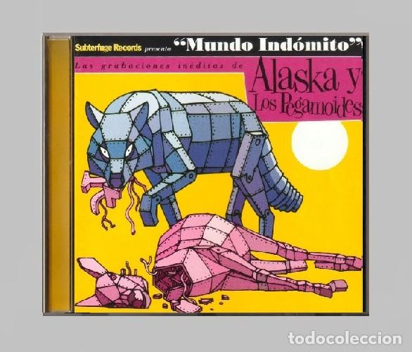 CDs de M&uacute;sica: �G138 - ALASKA Y LOS PEGAMOIDES. GRABACIONES INEDITAS. MUNDO INDOMITO. CD.