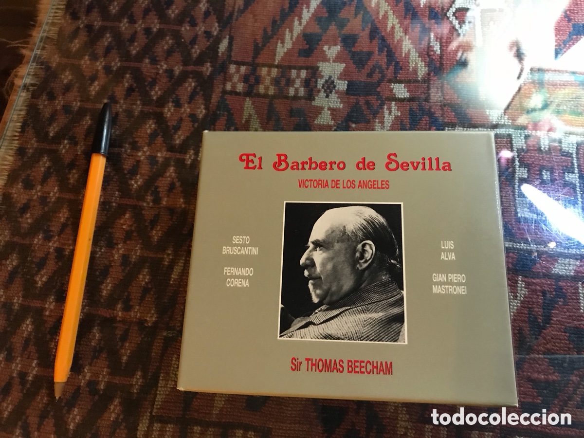 CDs de M&uacute;sica: Barbero de Sevilla. Sir Thomas Beecham. Victoria de los &Aacute;ngeles