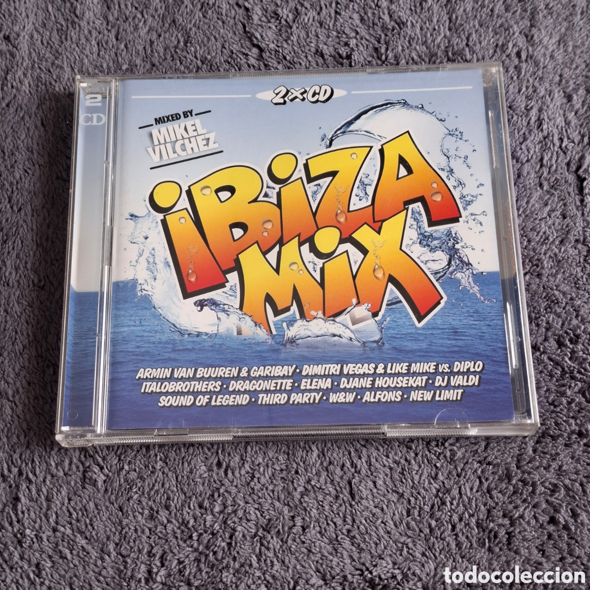 CDs de M&uacute;sica: CD76. Mikel Vilchez - Ibiza Mix, 2017, &Aacute;lbum 2 Cd's, Blanco Y Negro Music.