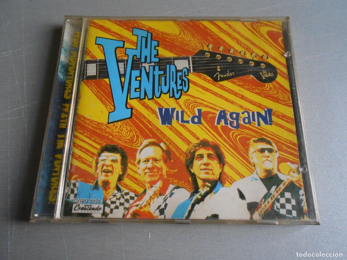 CDs de M&uacute;sica: VENTURES, THE - WILD AGAIN -, CD, BAJA + 19, A&Ntilde;O 1997, CRESCENDO, GNPD 2252 , MADE IN USA