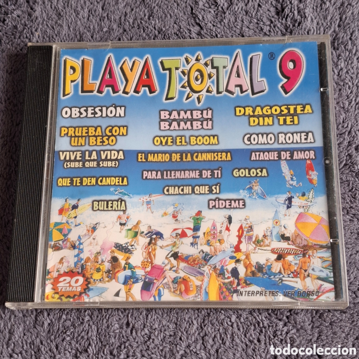 CDs de M&uacute;sica: CD76. Playa Total 9 - Cd, Recopilatorio, Open Records, 2004.