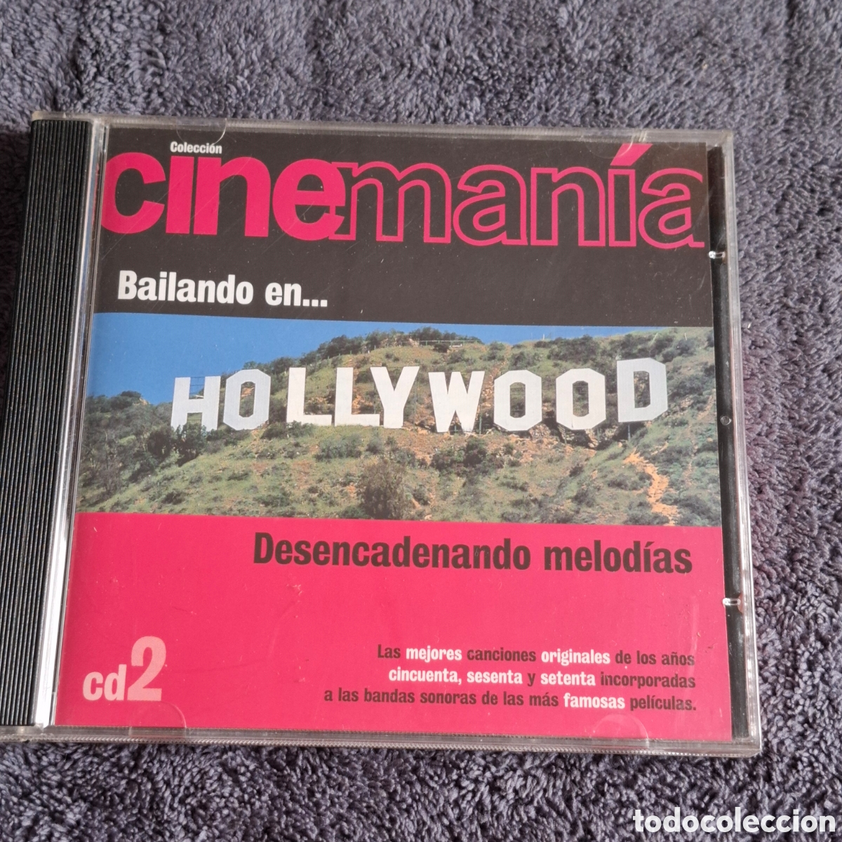 CDs de M&uacute;sica: CD76. Cineman&iacute;a Bailando En Hollywood, Cd 2, Desencadenado Melod&iacute;as, Varios Artistas, 2000.