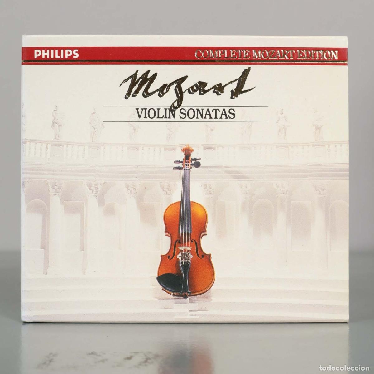 CDs de M&uacute;sica: CD. Mozart - Violin Sonatas - Grumiaux, Klien, Poulet, Verlet Brautigam